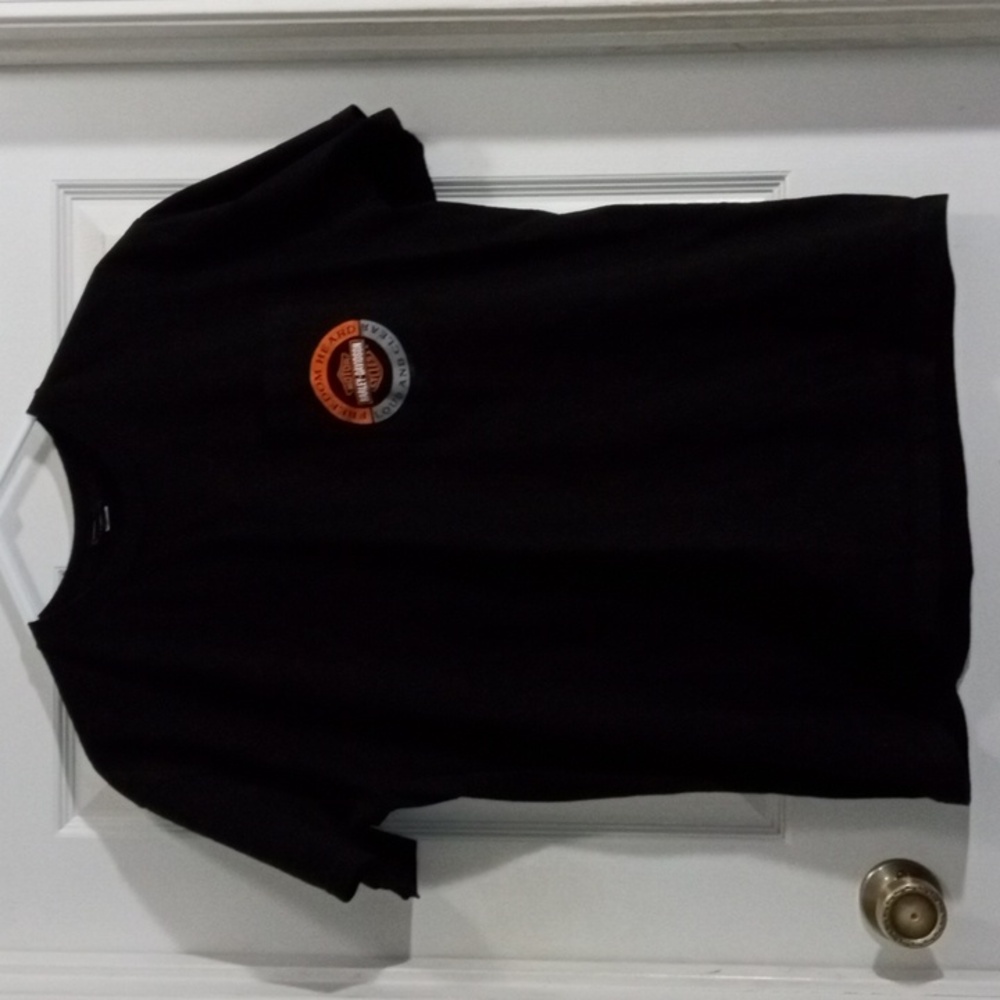 Harley-Davidson Black Short Sleeve Pocket Tee Men’s Large